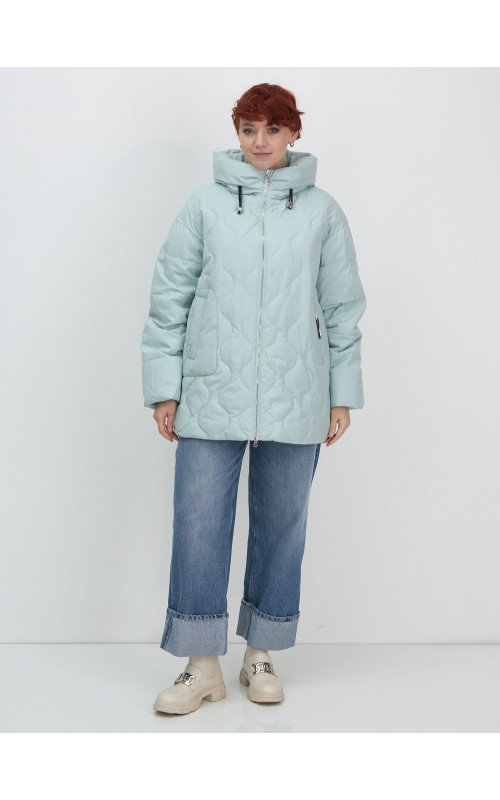 Универсальная утеплённая куртка с капюшоном для женщин осень-зима, свободный покрой.