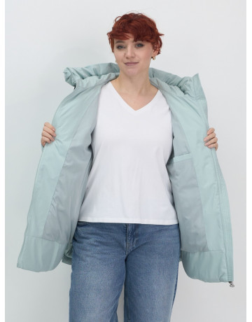 Универсальная утеплённая куртка с капюшоном для женщин осень-зима, свободный покрой.