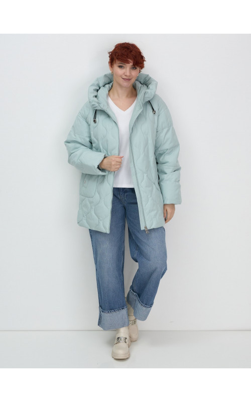 Универсальная утеплённая куртка с капюшоном для женщин осень-зима, свободный покрой.