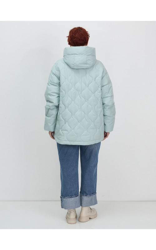 Универсальная утеплённая куртка с капюшоном для женщин осень-зима, свободный покрой.