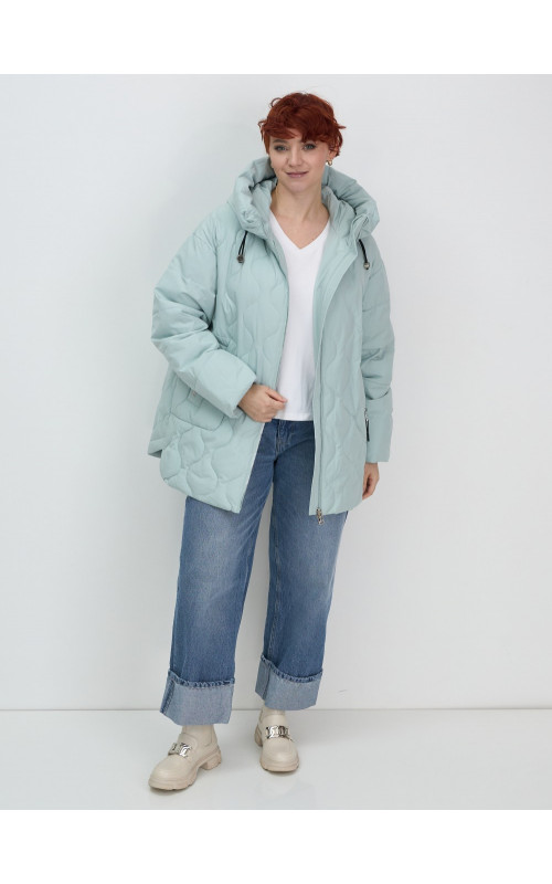 Универсальная утеплённая куртка с капюшоном для женщин осень-зима, свободный покрой.