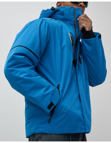Мужская горнолыжная куртка синего цвета для зимы в Тюмени