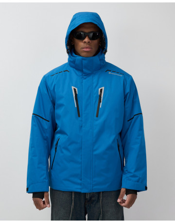 Мужская горнолыжная куртка синего цвета для зимы в Тюмени