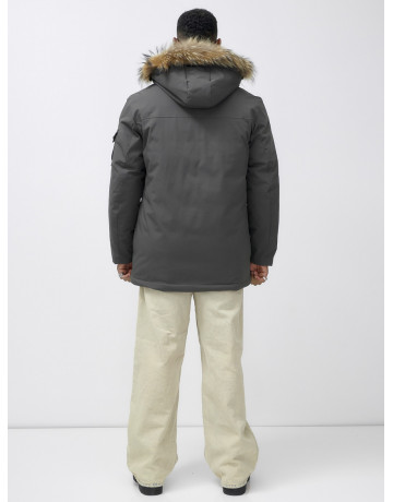 Мужская зимняя парка с мехом — защита и стиль для активного отдыха.