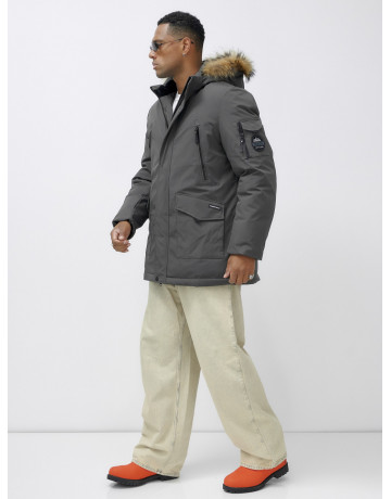 Мужская зимняя парка с мехом — защита и стиль для активного отдыха.