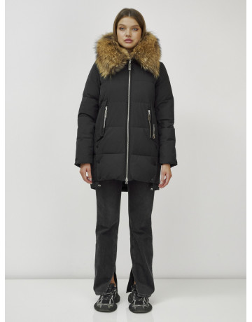 Женская зимняя куртка с мехом.