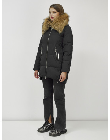 Женская зимняя куртка с мехом.