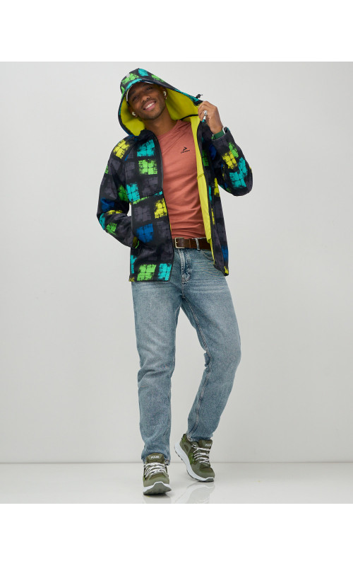 Спортивная ветровка с капюшоном для активного отдыха