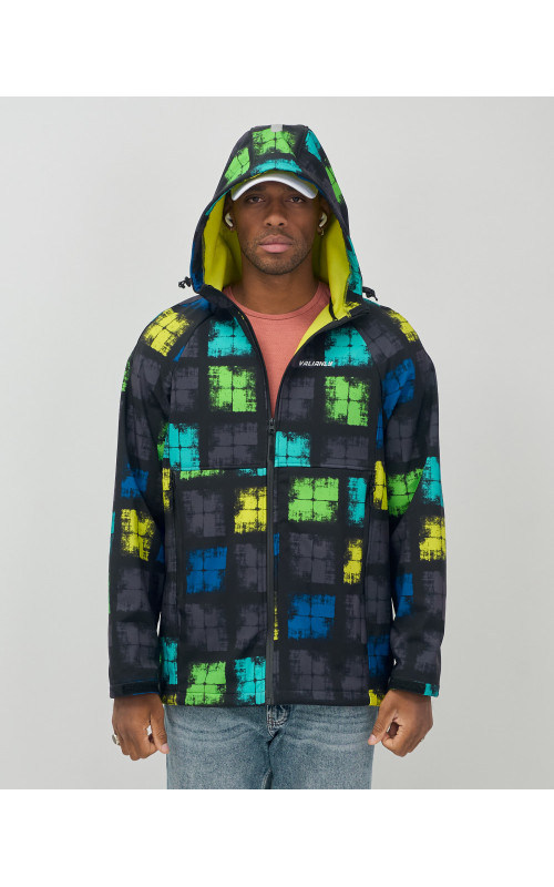 Спортивная ветровка с капюшоном для активного отдыха