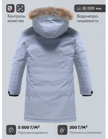 Мужская зимняя парка с мехом енота для холодной погоды