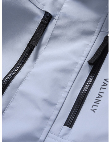 Мужская зимняя парка с капюшоном и мехом енот, синего цвета, для активного отдыха в Тюмени