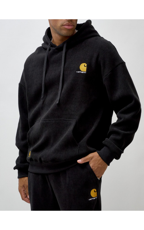 Мужской демисезонный спортивный костюм на флисе, чёрный, для спорта. в Тюмени