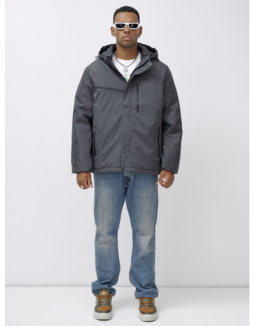 Зимняя куртка мужская больших размеров с утеплителем