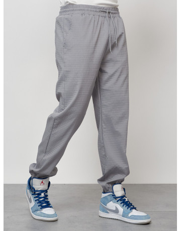 Мужской спортивный костюм серого цвета для активного отдыха в Тюмени