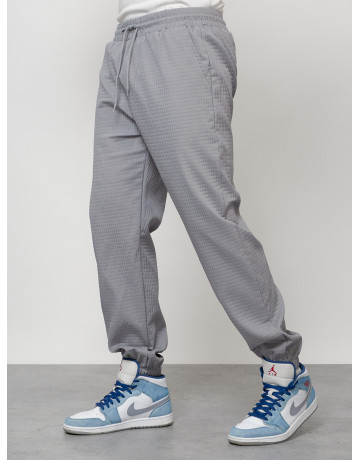 Мужской спортивный костюм серого цвета для активного отдыха в Тюмени