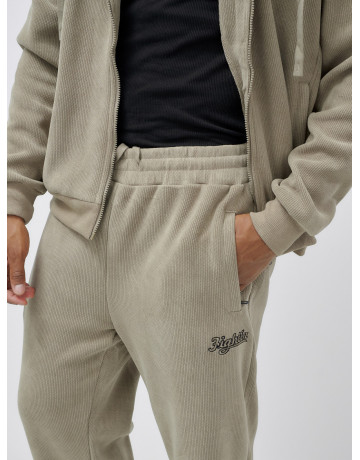 Мужской демисезонный спортивный костюм на флисе, бежевый, для спорта. в Тюмени