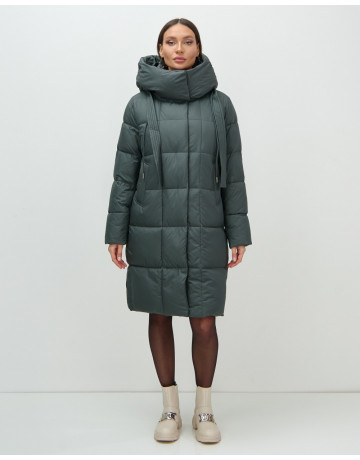 Длинный зимний пуховик для женщин