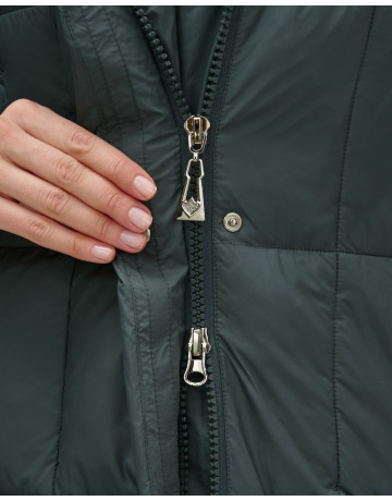 Длинный зимний пуховик для женщин