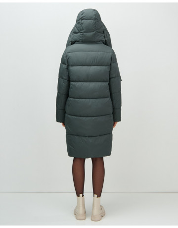 Длинный зимний пуховик для женщин