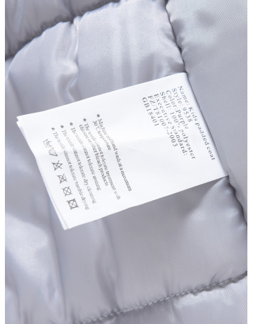 Зимняя парка для девочки-подростка с регулируемой посадкой.