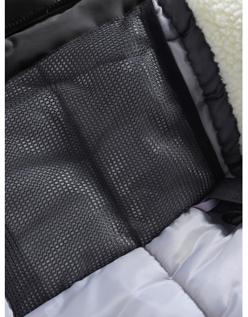 Зимняя парка для девочки-подростка с регулируемой посадкой.