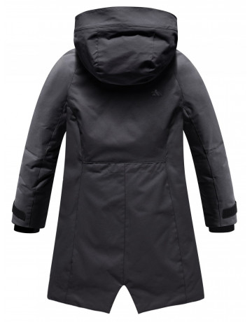 Зимняя парка для девочки-подростка с регулируемой посадкой.