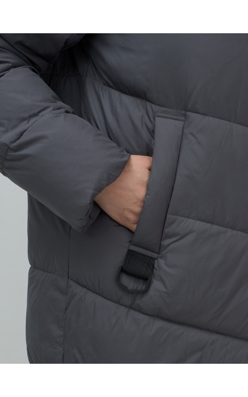 Длинный зимний пуховик для женщин