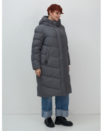 Длинный зимний пуховик для женщин