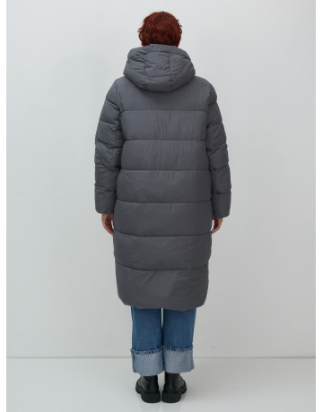 Длинный зимний пуховик для женщин