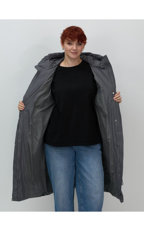 Длинный зимний пуховик для женщин