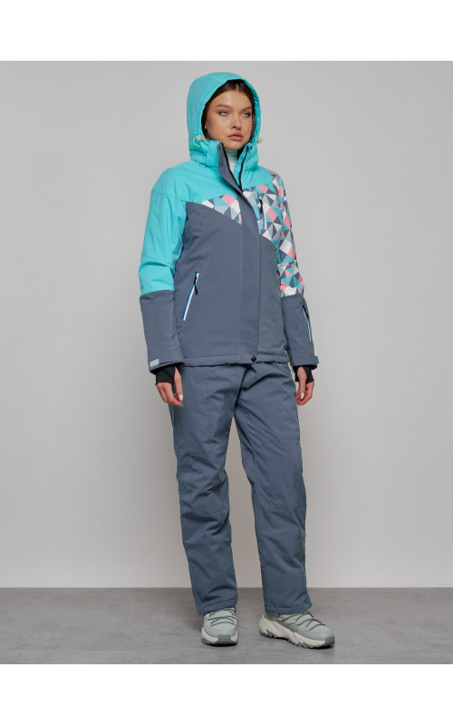 Зимний горнолыжный костюм для женщин.