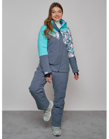 Зимний горнолыжный костюм для женщин.