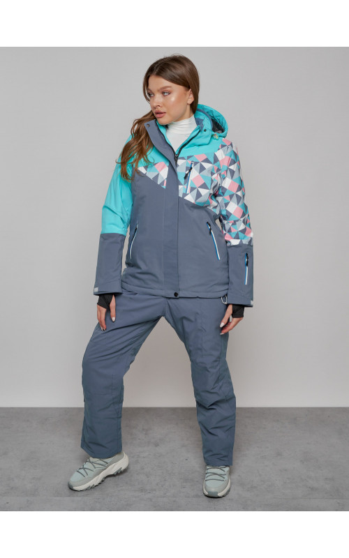 Зимний горнолыжный костюм для женщин.