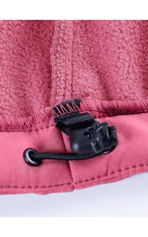 Женская спортивная ветровка с капюшоном softshell, розовая, для активного отдыха в Тюмени