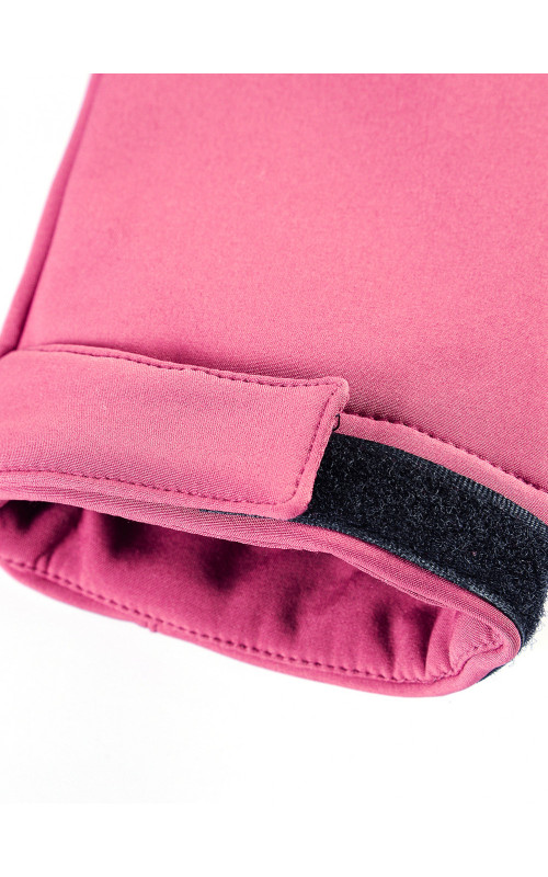 Женская спортивная ветровка с капюшоном softshell, розовая, для активного отдыха в Тюмени