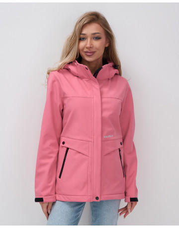 Женская ветровка с капюшоном для активного отдыха