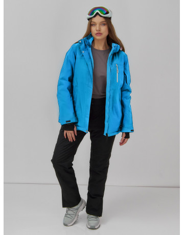 Женская горнолыжная куртка со съёмным капюшоном.