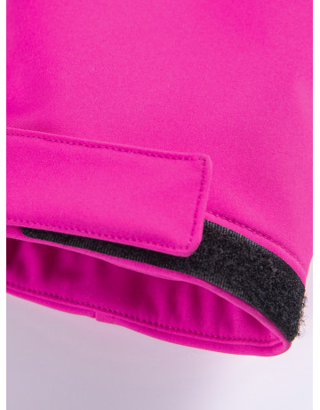 Женская спортивная парка с капюшоном softshell, розовая, для активного отдыха в Тюмени