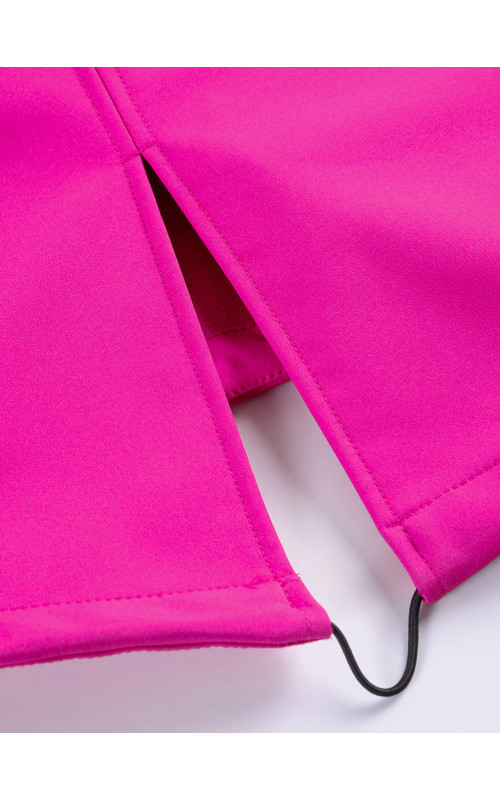 Женская спортивная парка с капюшоном softshell, розовая, для активного отдыха в Тюмени