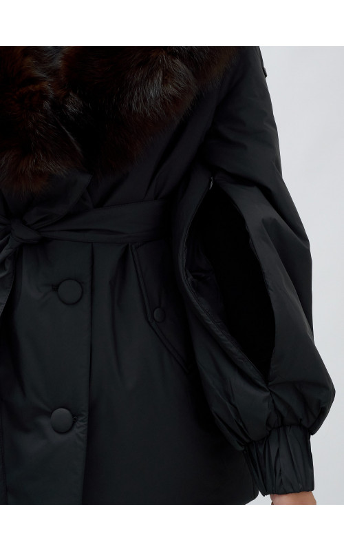 Женское зимнее пальто люкс класса: стиль и комфорт.