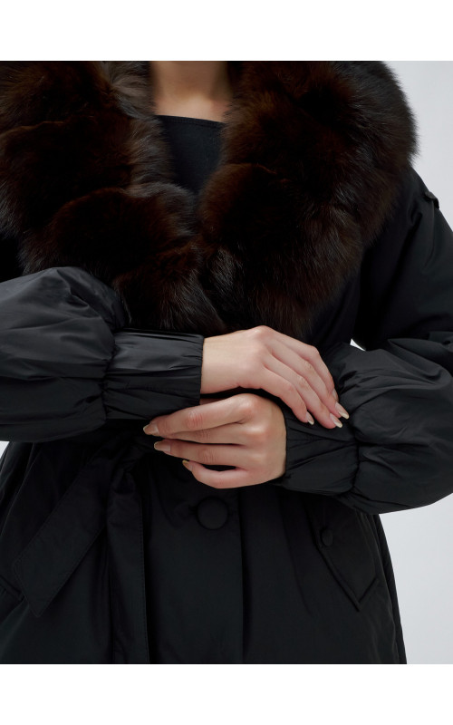 Женское зимнее пальто люкс класса: стиль и комфорт.