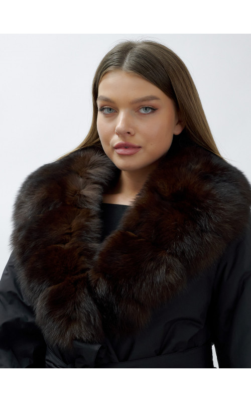 Женское зимнее пальто люкс класса: стиль и комфорт.