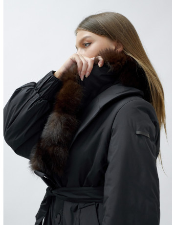 Женское зимнее пальто люкс класса: стиль и комфорт.