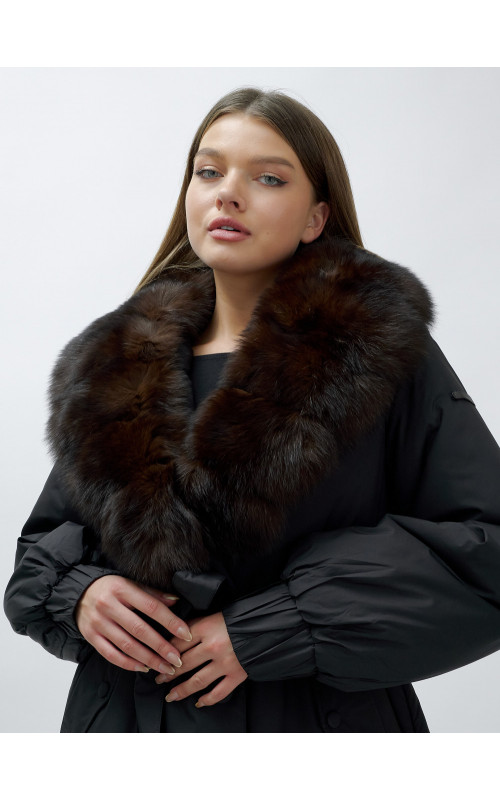 Женское зимнее пальто люкс класса: стиль и комфорт.