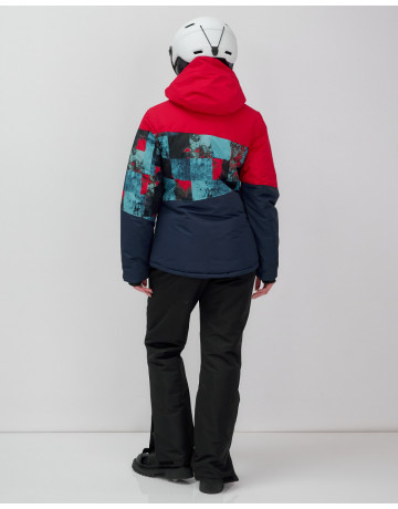 Куртка с полукомбинезоном для осени и зимы, свободный покрой.