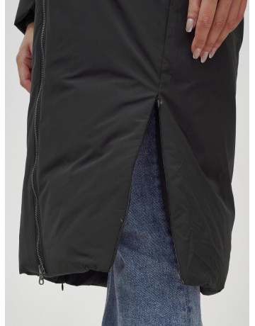 Длинный зимний пуховик для женщин