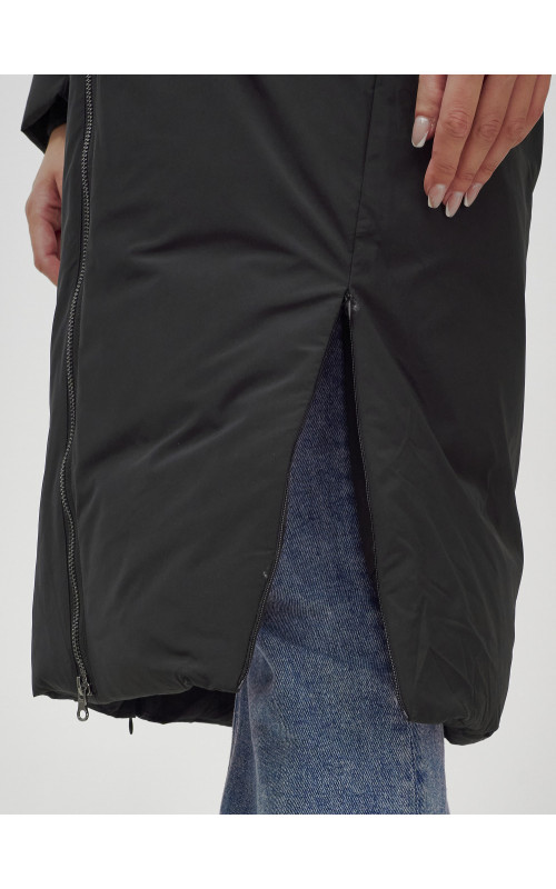 Длинный зимний пуховик для женщин