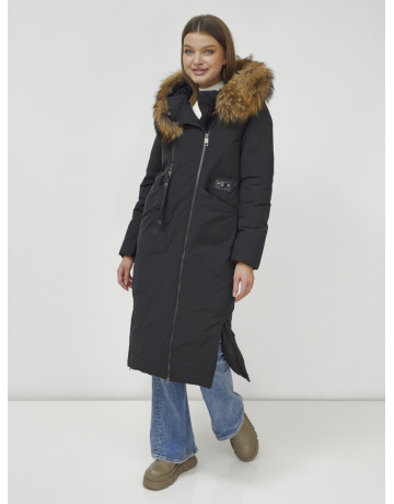 Длинный зимний пуховик для женщин