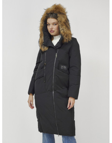 Длинный зимний пуховик для женщин