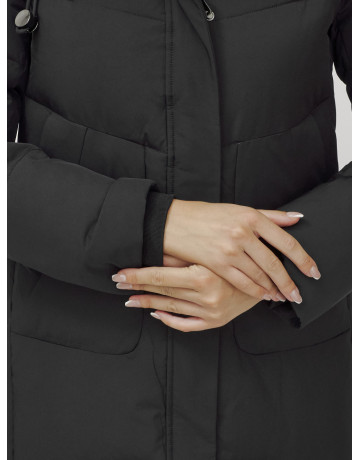 Зимний пуховик с утеплителем: стиль и комфорт.